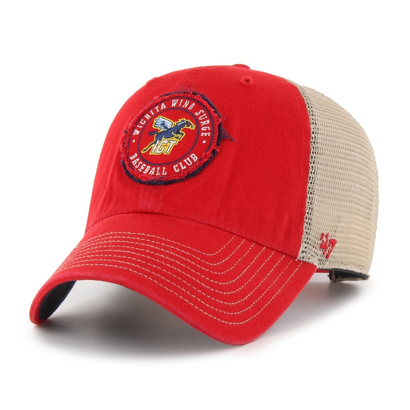 Wichita Wind Surge ’47 Red Garland Trawler Clean Up Cap