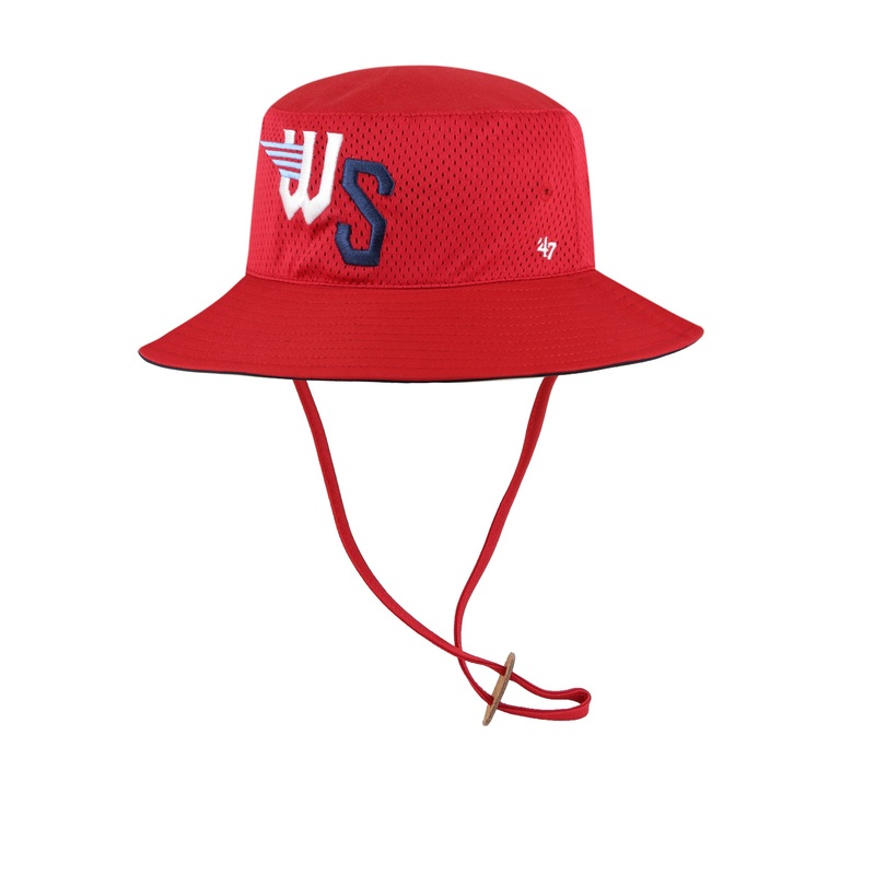 Wichita Wind Surge ’47 Red Road Panama Pail Bucket Cap