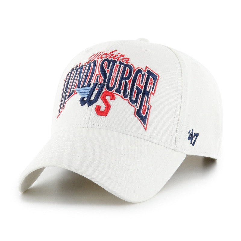 Wichita Wind Surge ’47 White Keystone MVP Cap