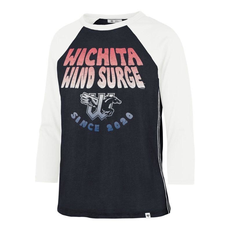 Wichita Wind Surge ’47 Women’s Navy Harmony Ava Raglan Tee