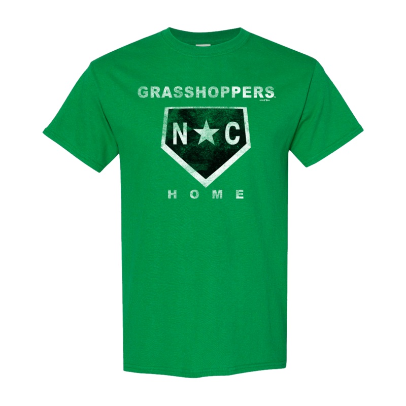 Adult Green Home Flag Tee