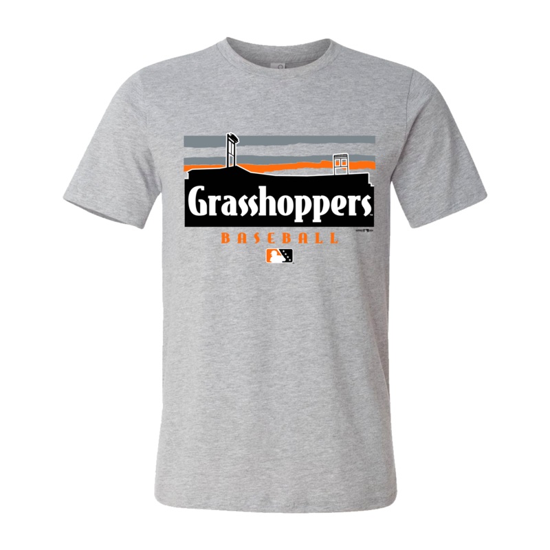 Adult Grey Stadium Sky Tee