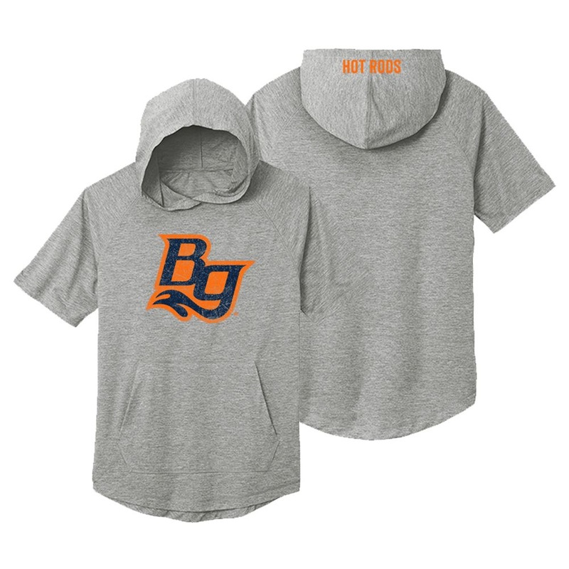 Bowling Green Hot Rods Short Sleeve Hoodie