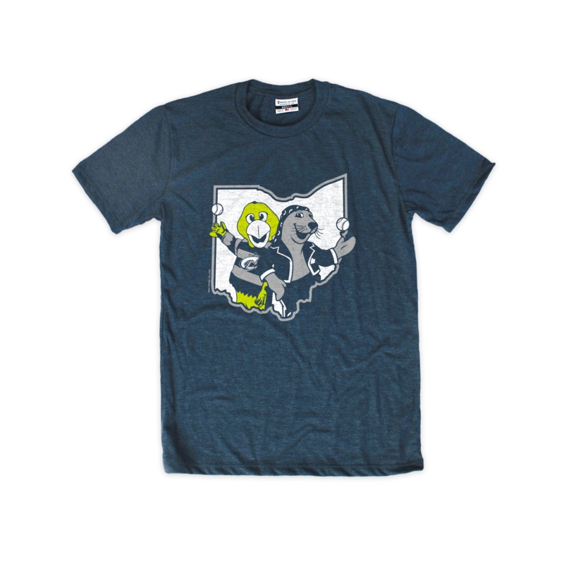 Columbus Clippers Where I’m From Mascot State Tee