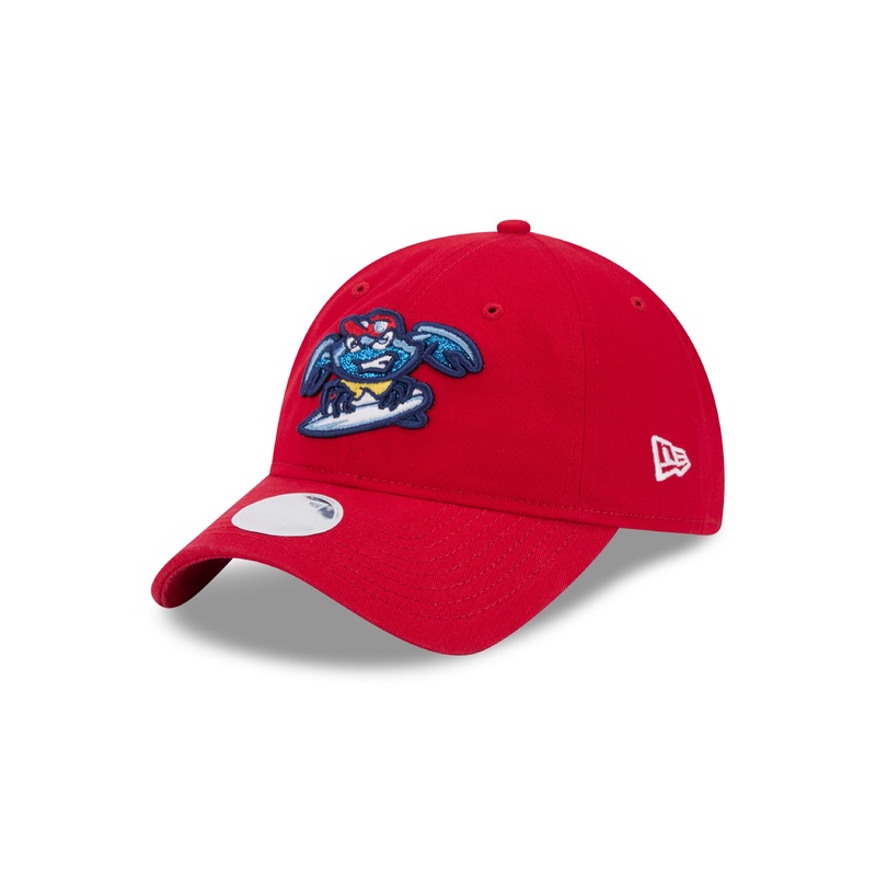 Jersey Shore BlueClaws New Era 9Twenty Glitter Surfing Crab Adjustable Cap