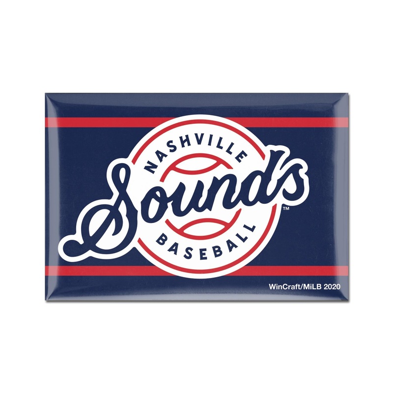 Nashville Sounds Lockup 2×3 Magnet