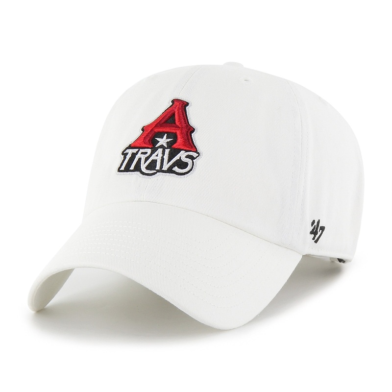 Arkansas Travelers ’47 Brand Clean Up A-Travs White Cap