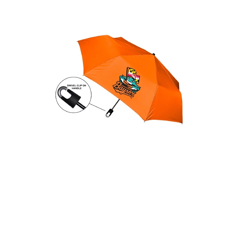 Chesapeake Baysox Clip Mini Folding UMBRELLA
