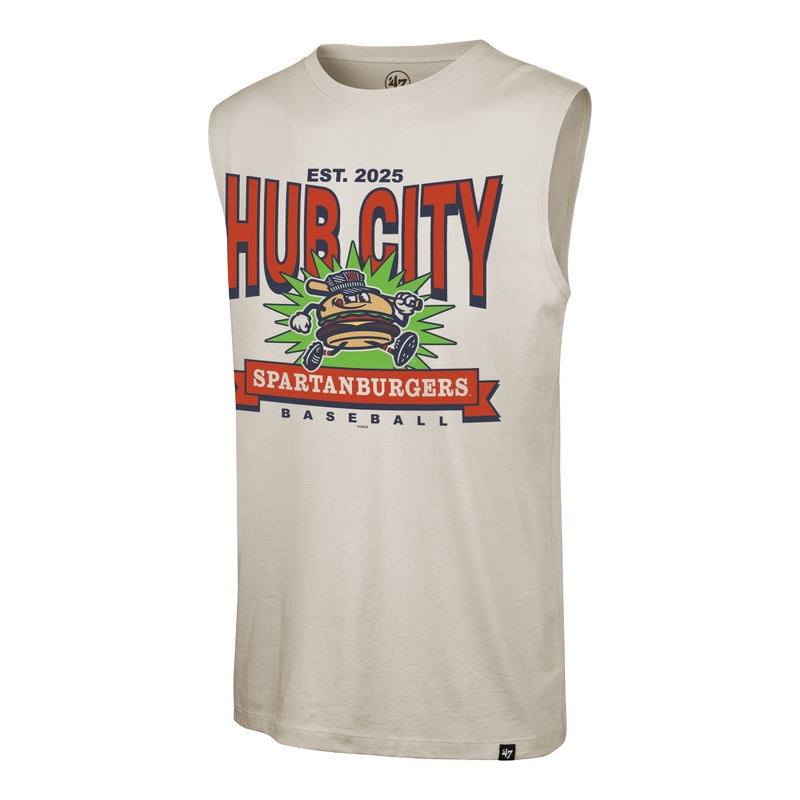 Men’s Cream Muscle 47 Tank