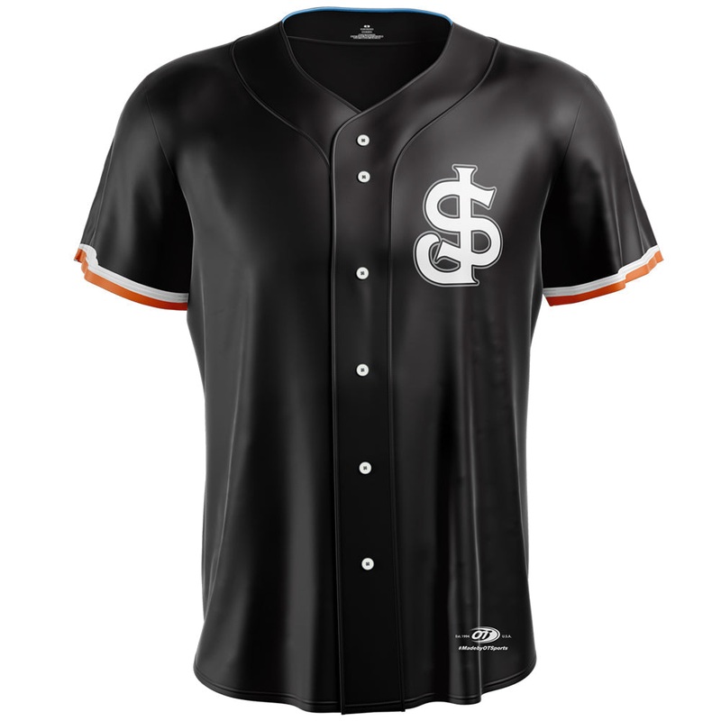 San Jose Giants Replica Sublimated Black Jersey