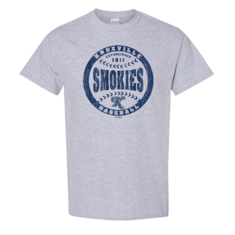 Smokies Faded Ball Rolled Tee