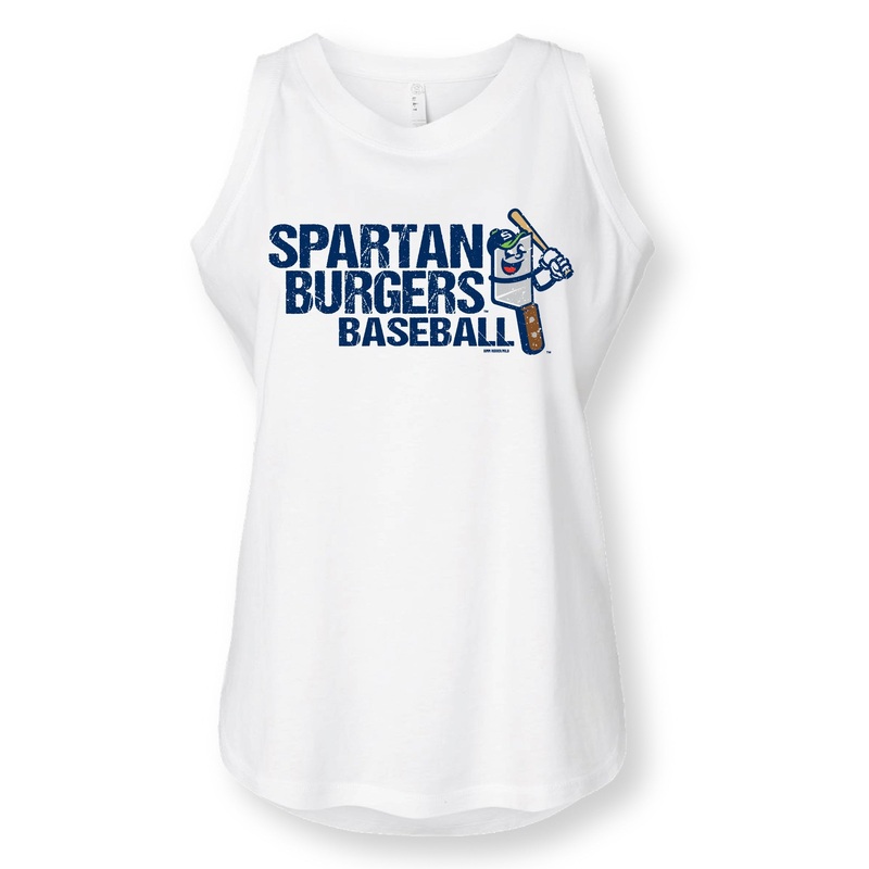 Women’s White Flip Tank
