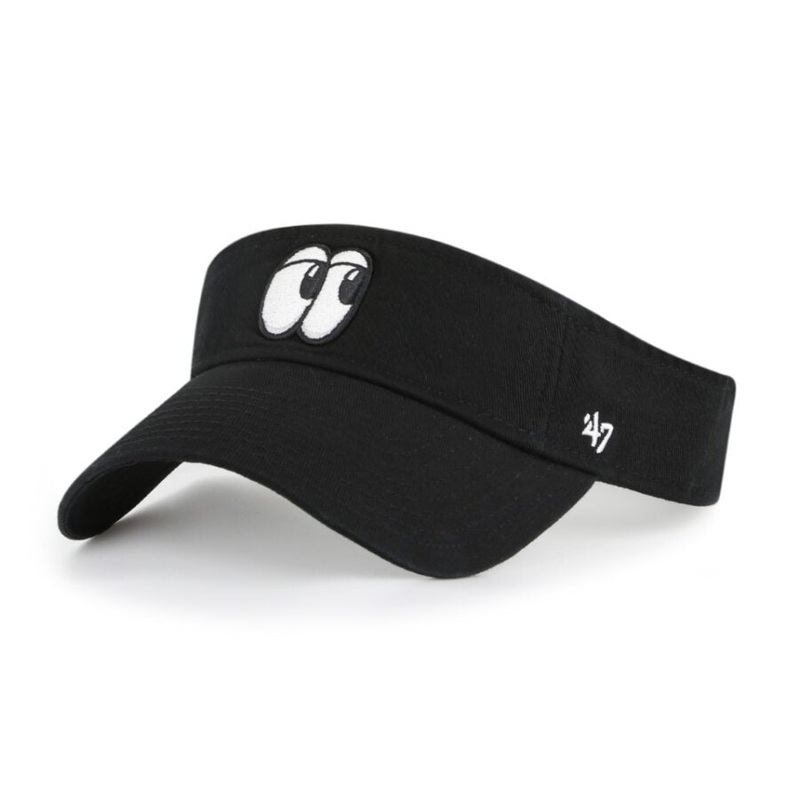 Chattanooga Lookouts Black ’47 Clean Up Visor