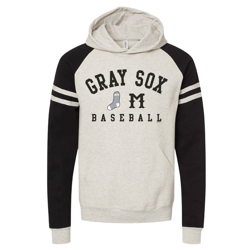 Gray Sox Raglan Hoodie