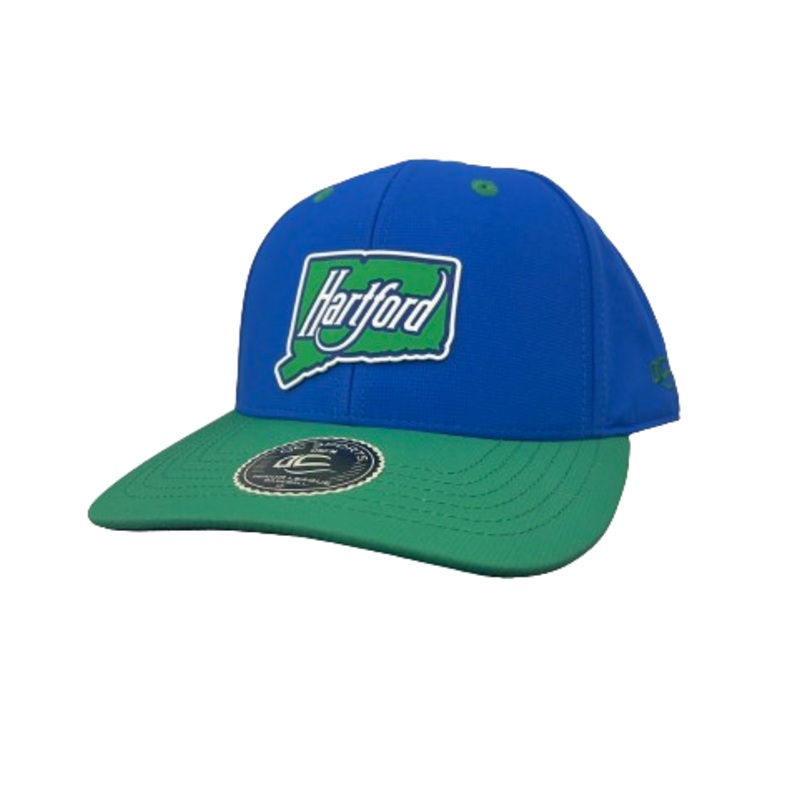 Hartford Yard Goats OC Sports Slugger Snapback – Blue/Green