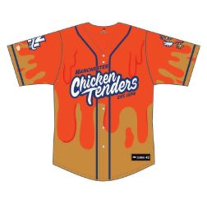 New Hampshire Fisher Cats Youth Buffalo Chicken Tenders Replica Jersey