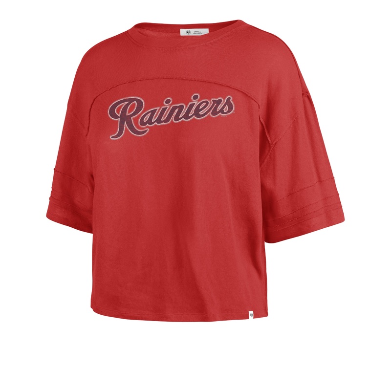 Tacoma Rainiers ’47 Brand Women’s Red Premier Stevie Crop