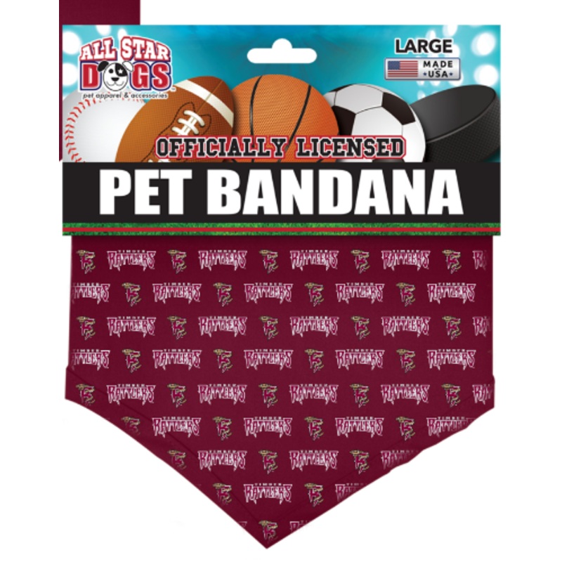 Timber Rattlers Pet Bandana
