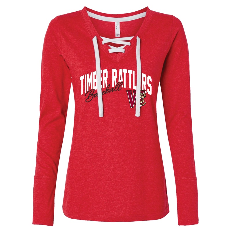Women’s Amen Lace-Up Tee