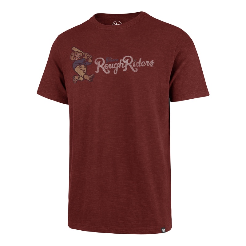 ’47 Brand Scorched Red Grit RoughRiders Scrum Tee