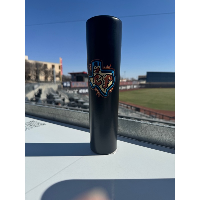 Amarillo Sod Poodles Calf Fries Black State Dugout Mug