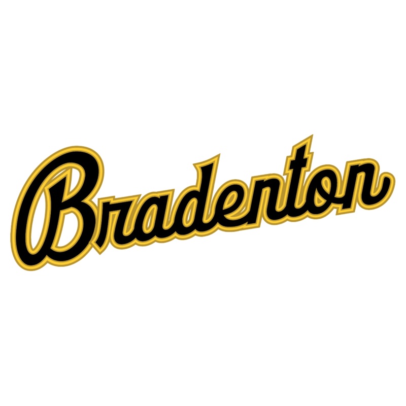 Bradenton Script Logo Pin