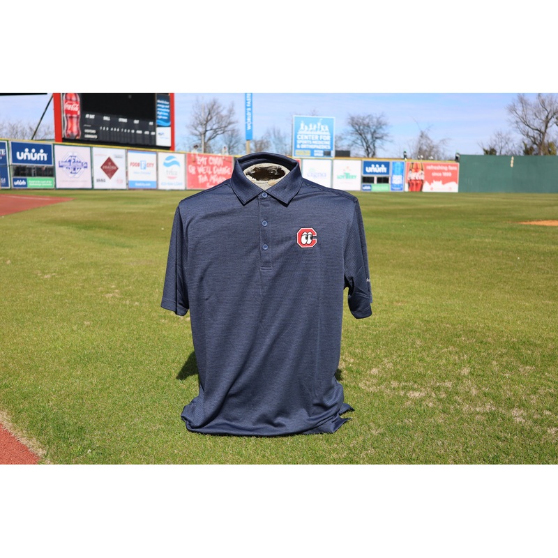 Chattanooga Lookouts Omni-Wick Collegiate Navy  Set II Polo