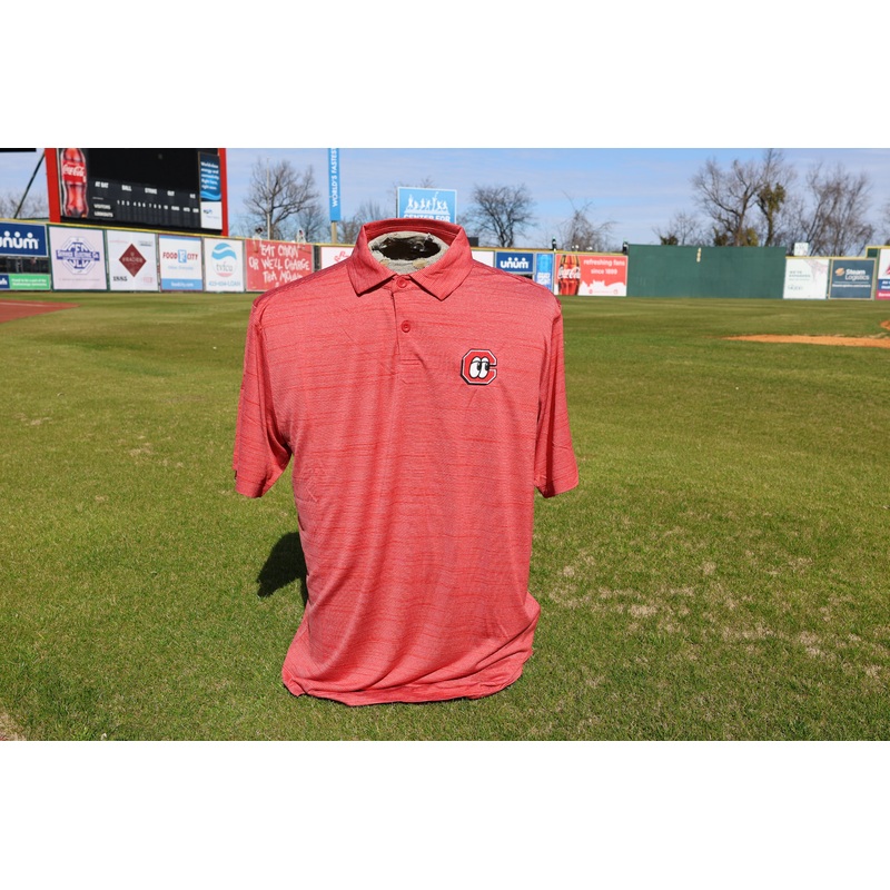 Chattanooga Lookouts Omni-Wick Intense Red Set Polo
