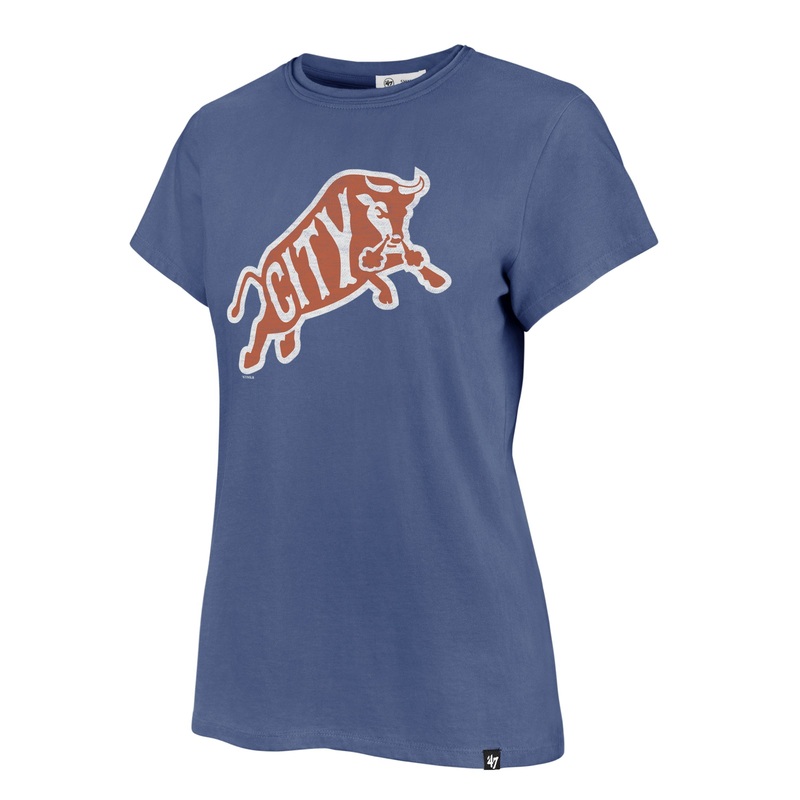 Durham Bulls 47 Brand Women’s Bull City Cadet Frankie Tee