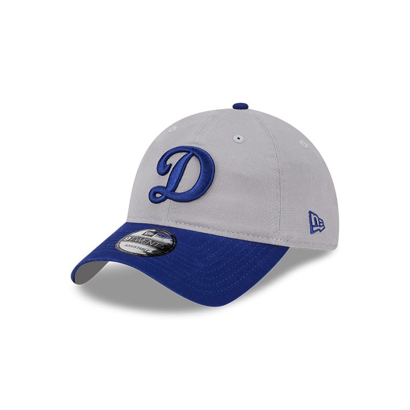 Los Angeles Dodgers New Era Grey BP 9TWENTY Adjustable Cap – Youth