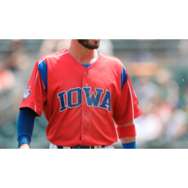 Men’s Iowa Cubs Alternate Replica Red Jersey