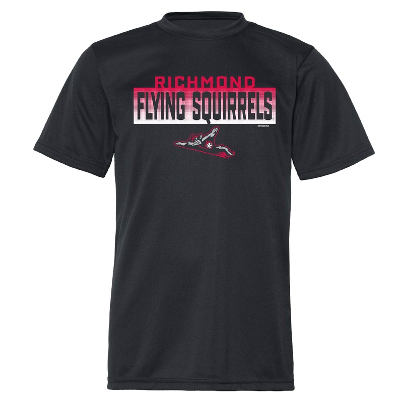 Richmond Flying Squirrels Youth Dred Performance Tee