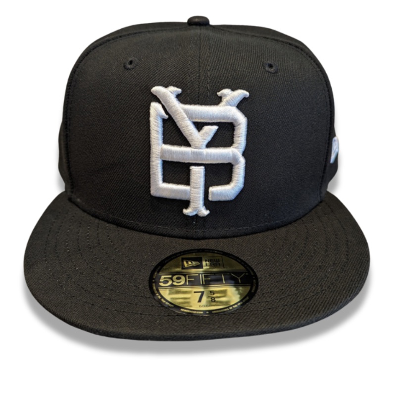 Somerset Patriots Authentic New Era New York Black Yankees 59FIFTY Fitted Cap