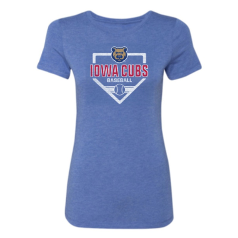 Women’s Iowa Cubs Team Plate Tee