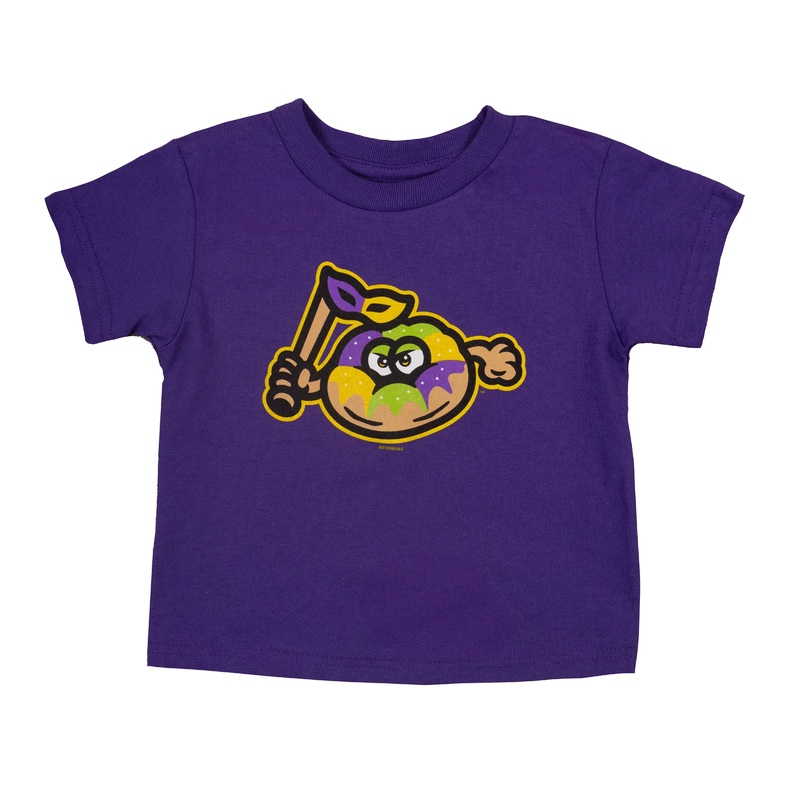 Biloxi King Cakes Toddler Alternate Logo Tee