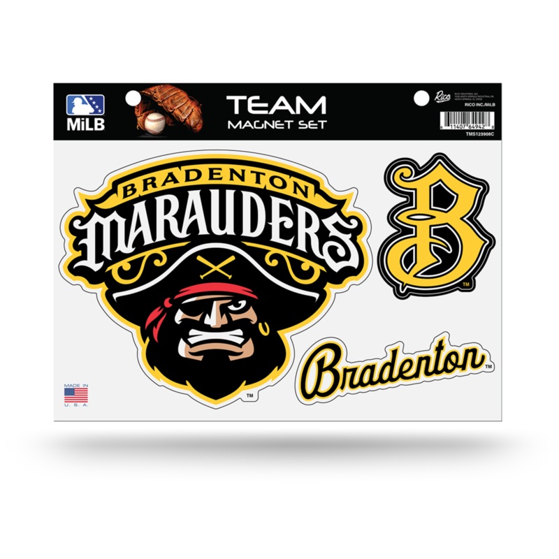 Bradenton Marauders Magnet Set