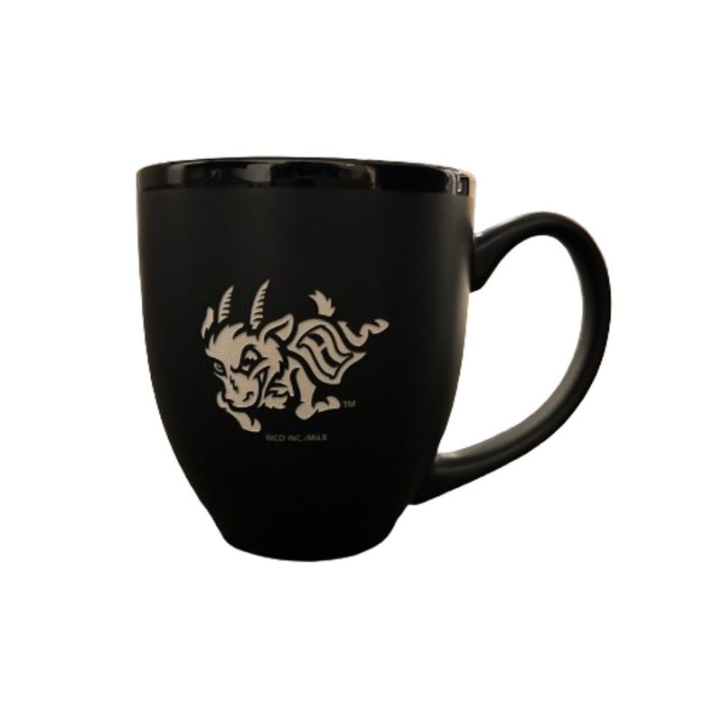 Hartford Yard Goats Rico Matte Black Coffee Mug
