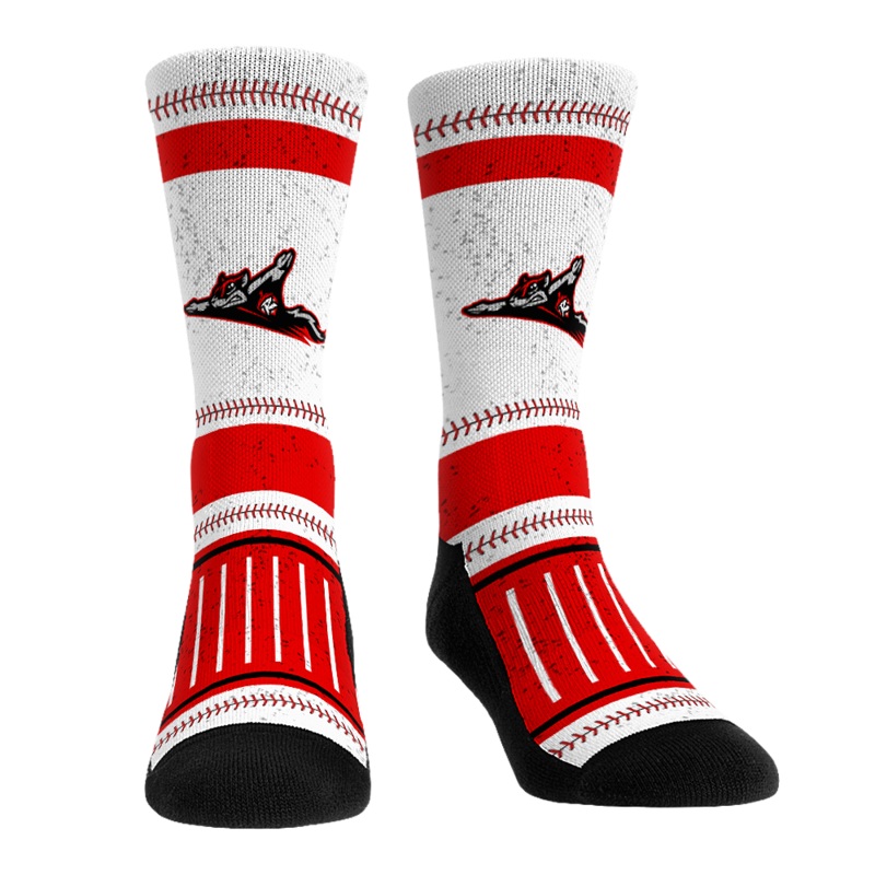 Richmond Flying Squirrels Rock ‘Em Stadium Stripe Socks