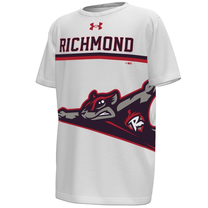 Richmond Flying Squirrels Youth UA Gameday Tech SS Tee