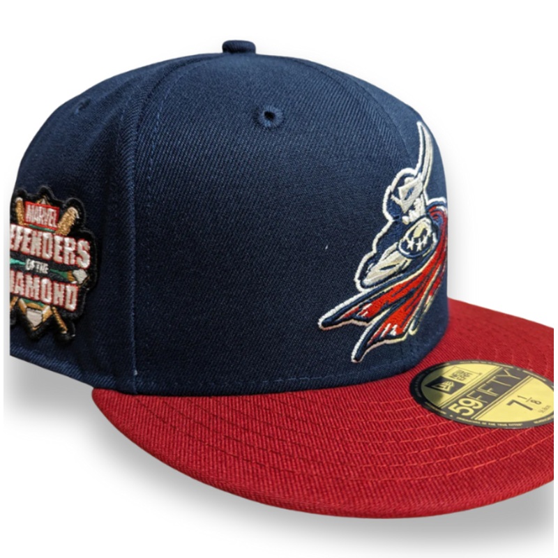Somerset Patriots Marvel’s Defenders of the Diamond Side Patch 59Fifty Fitted Cap