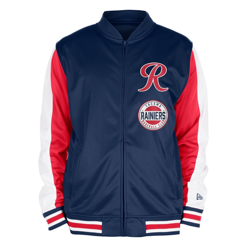 Tacoma Rainiers New Era Navy Track Jacket