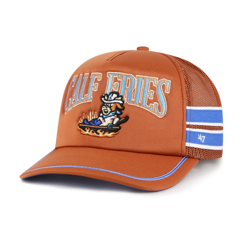 Amarillo Sod Poodles Calf Fries ’47  Sideband Trucker Cap