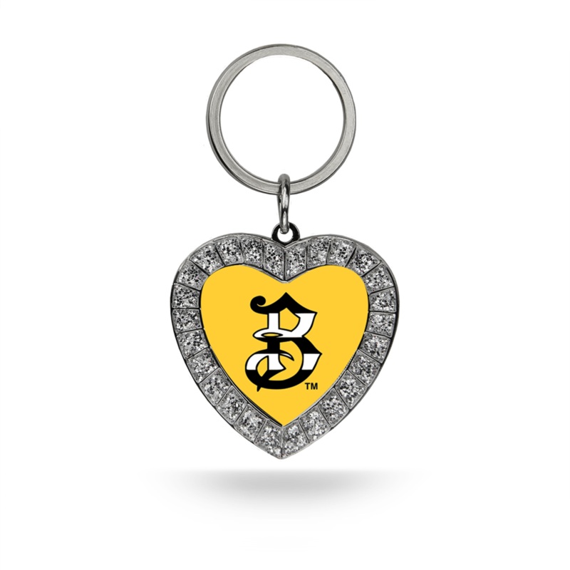 Bradenton Bling Heart Key Chain