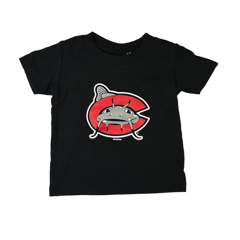 Carolina Mudcats Black Home Cap Infant Tee