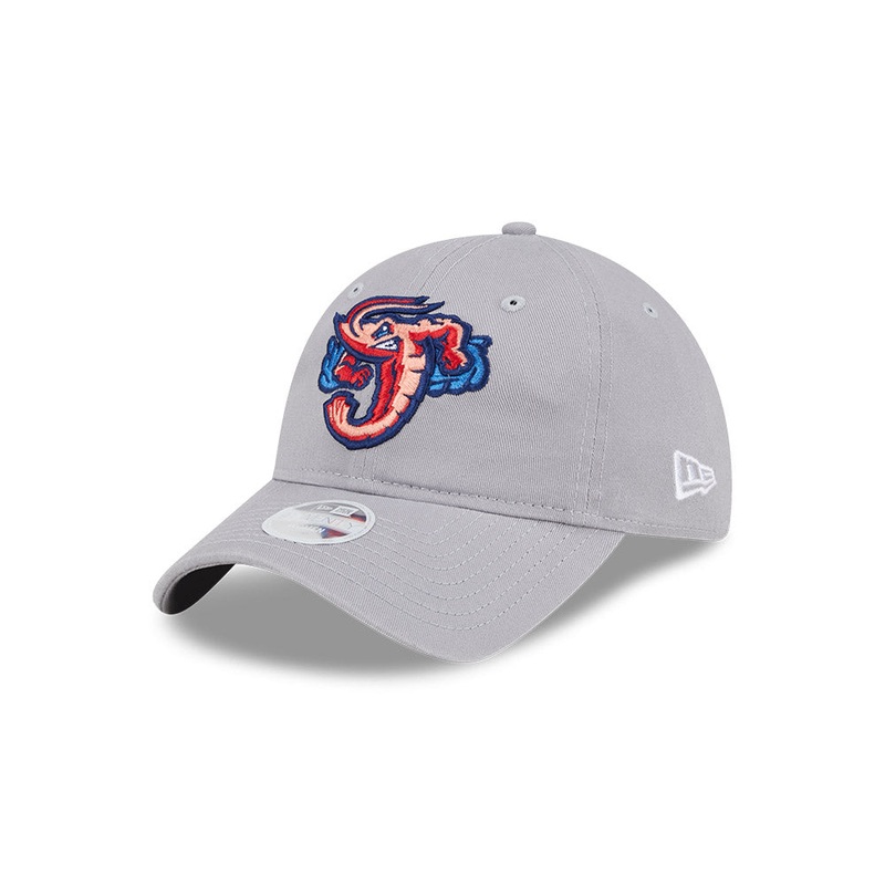 Jacksonville Jumbo Shrimp New Era Women’s Gray 9Twenty