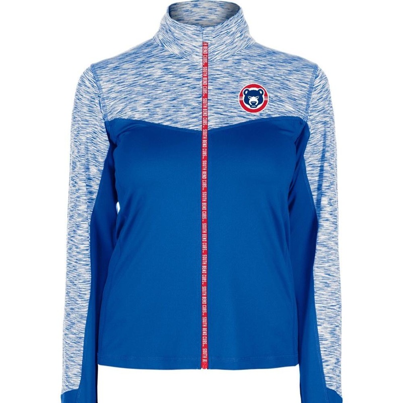 New Era South Bend Cubs Women’s Workout Full Zip Jacket
