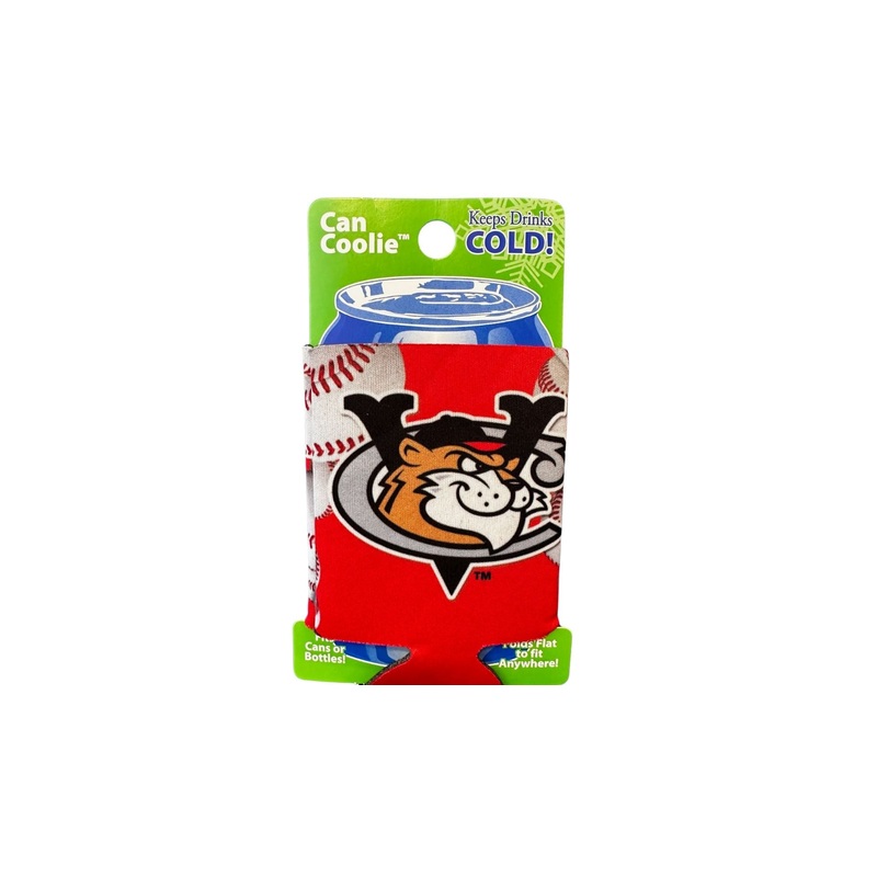 ValleyCats – red can koozie