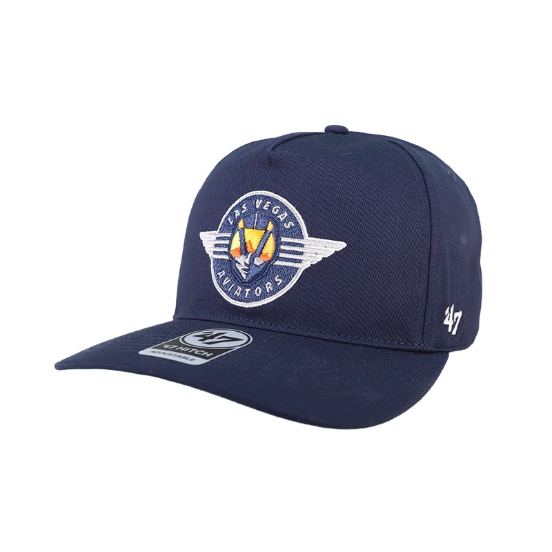 ’47 Brand Retro Logo Navy Hitch Snapback Hat