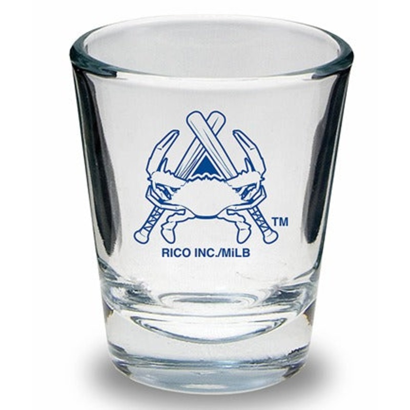 Aberdeen IronBirds – Alternate Crab Logo Shot Glass