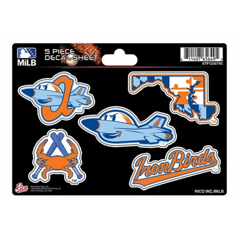Aberdeen IronBirds – Small Style 5PC Sticker Set